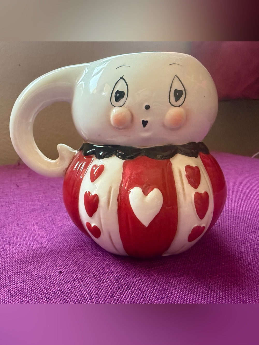 Johanna Parker Valentine Ghost Mug new